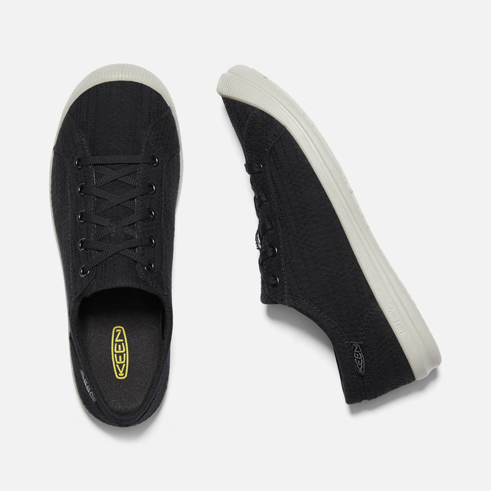 Espadrille Keen Femme Noir | Lorelai Hemp Sneaker | QARHD-5173